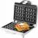 Aparat pentru preparat vafe ecg s 1370 waffle, 700 w, 2 vafe