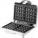 Aparat pentru preparat vafe ecg s 1370 waffle, 700 w, 2 vafe