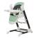 Scaun de masa si leagan electric controlabil prin aplicatie pe mobil carrello cascata (crl-10303/1) tropical green
