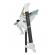 Scaun de masa si leagan electric controlabil prin aplicatie pe mobil carrello cascata (crl-10303/1) tropical green