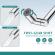 Adaptor de robinet cu brat mecanic telescopic, lecheng�, extensibil si rotativ 1440� pivotant in orice