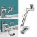 Adaptor de robinet cu brat mecanic telescopic, lecheng�, extensibil si rotativ 1440� pivotant in orice