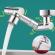 Adaptor robinet universal, functie economizor, extensibil si rotativ 1440 grade pivotant in orice directie,