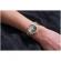 Ceas de dama auriu guess afterglow � rafinat in negru, auriu si cristale stralucitoare