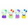 Jucarie plus jemini 20cm hello kitty buline albastre