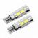 Led t10 10 smd cu lupa canbus albastru/ led 012-b