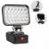 Lampa de lucru, baterie li-ion 48v, 57led, 120w, rotativa