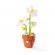 Set de constructie ghiveci cu flori, 393 piese