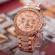 Ceas de dama geneva polimnia rose gold
