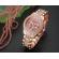 Ceas de dama geneva polimnia rose gold