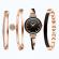 Set cadou cu ceas de dama ch0083 si trei bratari elegante