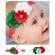 Bentita pentru fetite cu floricele si strasuri (marime disponibila: 0-12 luni,
