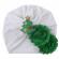 Caciulita tip turban cu floricele si personaje de craciun (marime disponibila: