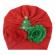 Caciulita tip turban cu personaje de craciun (marime disponibila: 3-6 luni