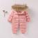 Combinezon roz sidefat din fas (marime disponibila: 6-9 luni (marimea 19