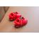 Pantofi imblaniti rosii - cirese (marime disponibila: marimea 21)