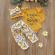 Compleu galben pentru fetite - little miss (marime disponibila: 3-6 luni