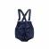 Costum cu papion pentru baietei - barcute (marime disponibila: 18-24 luni)