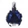 Lumanare botez glob cu dantela si trusou botez in landou, decor bleumarin,