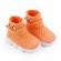 Mocasini portocalii, inalti tip adidas - ursulet (marime disponibila: marimea