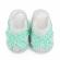 Pantofiori decupati in carouri vernil (marime disponibila: 6-9 luni (marimea 19