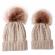 Set caciulita pentru mama si bebe (marime disponibila: 9-12 luni (marimea 20