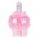 Lumanare botez personalizata si trusou botez in landou, decor roz, denikos® 782