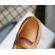 Pantofi eleganti maro tip mocasini pentru baietei (marime disponibila: marimea