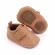 Pantofiori eleganti maro cu model (marime disponibila: 9-12 luni (marimea 20