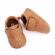 Pantofiori eleganti maro cu model (marime disponibila: 9-12 luni (marimea 20
