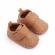 Pantofiori eleganti maro cu model (marime disponibila: 9-12 luni (marimea 20