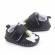 Pantofiori negri pentru baietei - dino (marime disponibila: 3-6 luni (marimea