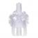 Set elegant trusou botez, cutie trusou si lumanare, decor dantela alba diafana,