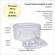 Set elegant trusou botez, cutie trusou si lumanare, decor dantela alba diafana,
