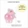 Set elegant trusou botez, cutie trusou si lumanare personalizata cu nume, decor