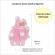 Set trusou botez, cutie trusou si lumanare iepuras pufos, dantela si fundite,