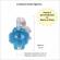 Set trusou botez, cutie trusou si lumanare personalizata cu nume, decor turcoaz