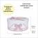 Set trusou botez si cutie trusou, dantela si fundite, decor roz pudra, denikos®