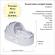 Trusou botez complet, in landou, decor dantela alba, diafana, denikos® 834