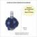 Trusou botez cu mesaj si lumanare botez personalizata, decor bleumarin,