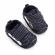 Adidasi bleumarine cu dunga argintie (marime disponibila: 3-6 luni (marimea 18