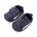 Adidasi bleumarine cu dunga argintie (marime disponibila: 3-6 luni (marimea 18