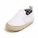 Pantofiori albi tip mocasini (marime disponibila: 3-6 luni (marimea 18