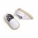 Pantofiori albi tip mocasini (marime disponibila: 9-12 luni (marimea 20