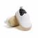 Pantofiori albi tip mocasini (marime disponibila: 9-12 luni (marimea 20