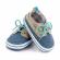 Pantofiori crem cu denim tip mocasini (marime disponibila: 3-6 luni (marimea 18