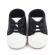 Pantofiori eleganti albi cu negru (marime disponibila: 6-9 luni (marimea 19