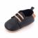 Pantofiori eleganti negri cu sireturi (marime disponibila: 6-9 luni (marimea 19