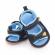 Sandalute bleumarine cu barete ajustabile (marime disponibila: 3-6 luni