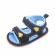 Sandalute bleumarine cu barete ajustabile (marime disponibila: 3-6 luni